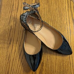 Black Patent Leather Flats